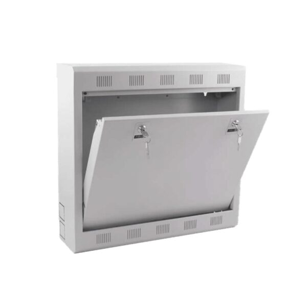 ORCA - Armadio di Sicurezza dim. 580Lx546Hx150P protezione DVR - Pred. PDU 4vie - base VESA - doppia chiave