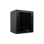 ORCA - Armadio a parete serie MARLIN, 540X450X12U Nero Assemblato - portata 60Kg