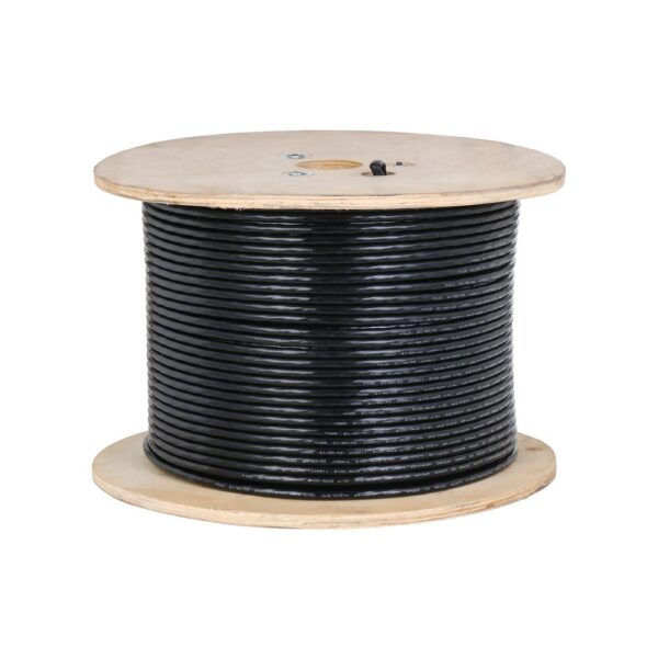 Cavo UTP CAT6A esterno 305 m MDPE rip cord nero