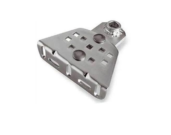 PLA15 -- 000 (9183) Nice - Accessorio per cancelli a battente, Staffa anteriore regolabile da avvitare. - immagine 1