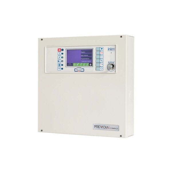 Centrale rivelazione incendio analogica indirizzata equipaggiata con 2 LOOP.