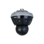 Telecamera panoramica 180° + PTZ IP AI 8/4 MP 2.8 mm/zoom 25x IR
