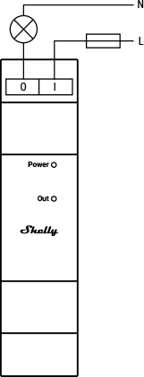 Componente aggiuntivo Shelly Pro 3EM Switch