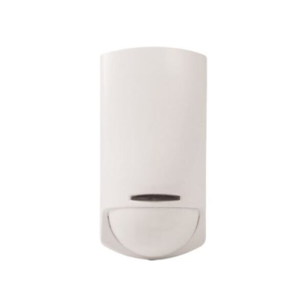Rivelatore combinato infrarosso passivo e a microonde (banda X) da interno. Copertura 15m.