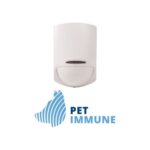 Rilevatore infrarosso passivo da interno. Immune ad animali fino a 25 Kg circa.