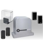 Kit per l’automazione di un cancello scorrevole fino a 800 kg.