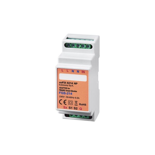 S214NP euFIX - DIN adapter for Single Smart Module