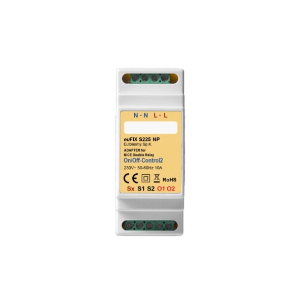 S225NP euFIX - DIN adapter for On/Off-Control2 / Double Dimmer Control