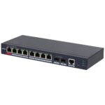 Switch managed 10 porte Gigabit (8 PoE <110 W)