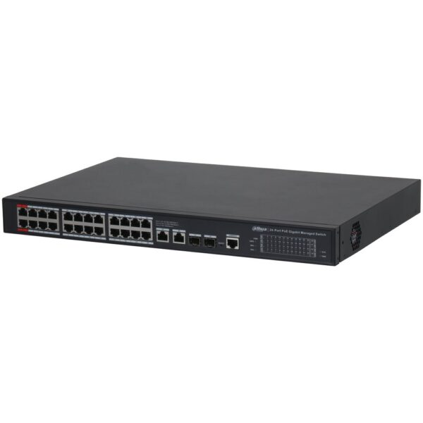 Switch managed 28 porte Gigabit (24 PoE <360 W)