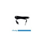 Shelly Sensore Temperatura DS18B20 con Jack da 3,5mm e cavo da 1 m - Compat. The Pill. Colore nero