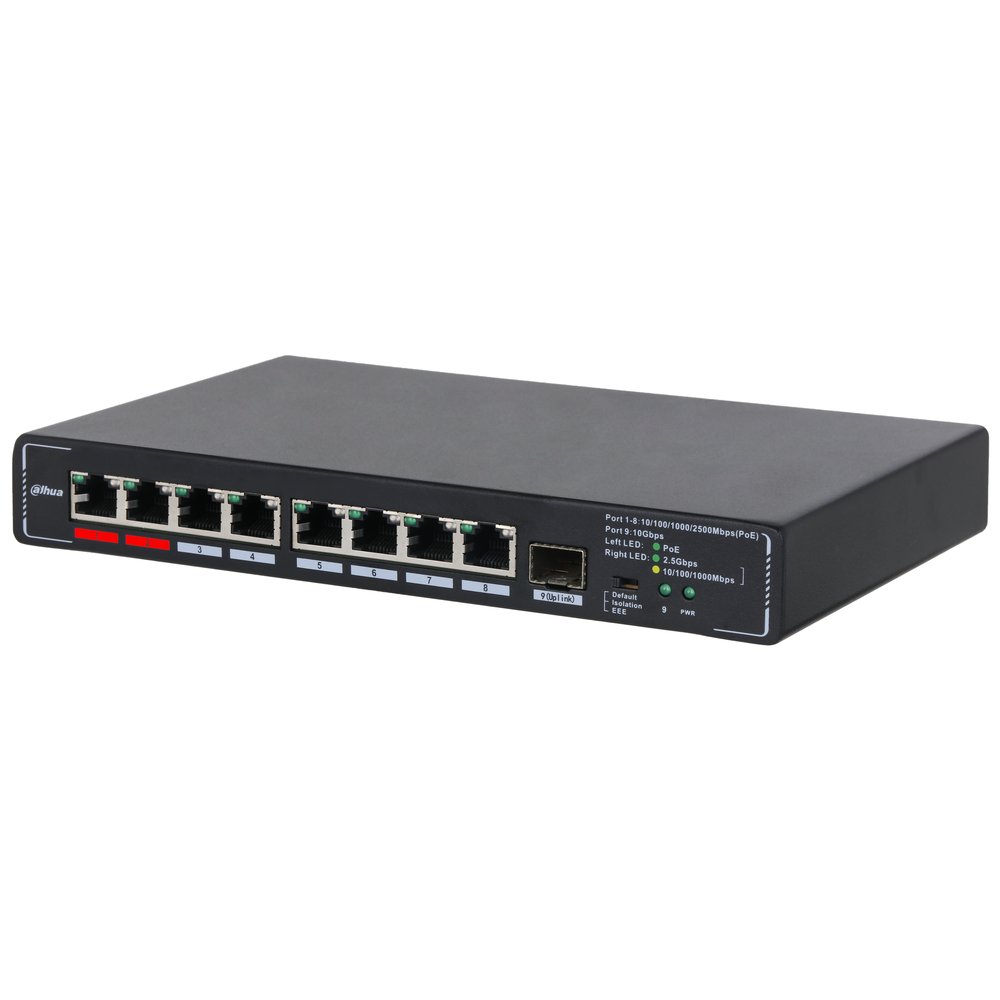 SMG1009XP Switch Multi-Giga unmanaged 9 porte 10/100/1000/2500 Mbps - immagine 1