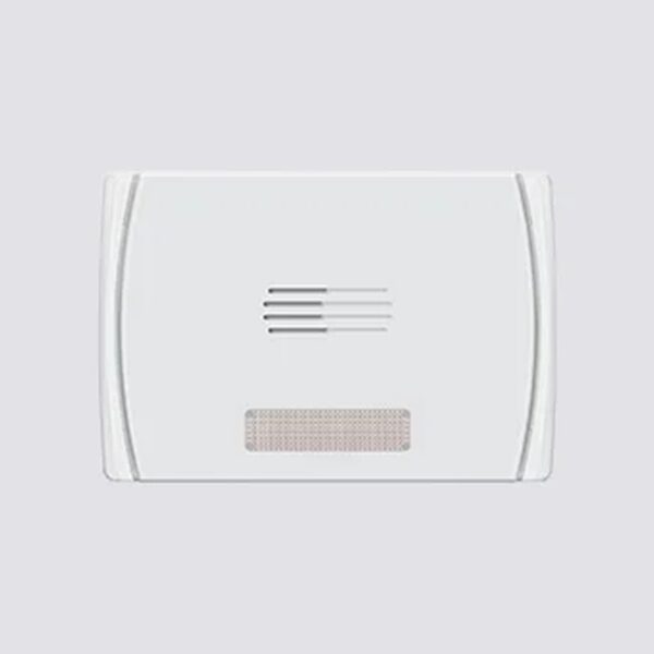 Segnalatore ottico/acustico piezo per interno 110dB(A)@1m, intensità luminosa 25Lux@1m.