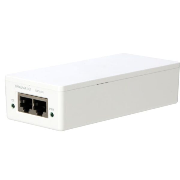 Midspan PoE 2 porte Gigabit (1 PoE 30 W)