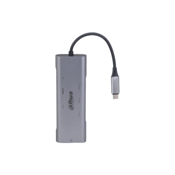 Docking station 1 USB 3.1 Typec-C plug, 3 USB 3.0 / 1 HDMI / 1 RJ45 / 1 SD / 1 TF/ 1 PD out