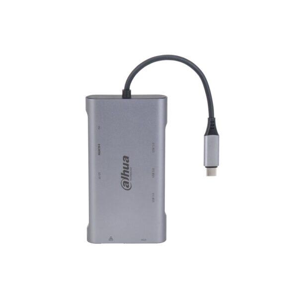 Docking station 1 USB 3.1 Typec-C plug, 3 USB 3.0 / 1 HDMI / 1 VGA / 1 RJ45 / 1 SD / 1 TF/ 1 PD out