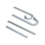 Coppia di bracci curvi telescopici standard