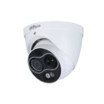 Eyeball termica ibrida IP AI 256x192/4 MP 2/2 mm