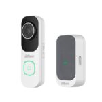 Kit VDP Wi-Fi con VTO bianco e campanello