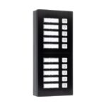 Modulo di espansione per postazione da esterno Vultech Security IP , 10 Tasti - Interamente in alluminio VS-EXP10T