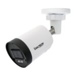 IP Camera Lite 4MP 16:9 Bullet Showcolor AI-ISP Ottica Fissa 2,8 mm POE - IP67- H265+ WDR 120dB Con Microfono E Slot SD