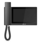 Monitor interno VTH IP/Wi-Fi 7" nero con cornetta