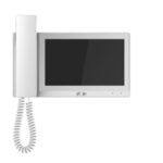 Monitor interno VTH IP/Wi-Fi 7" bianco con cornetta