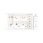 Monitor interno VTH IP/Wi-Fi/bifilare 7" bianco