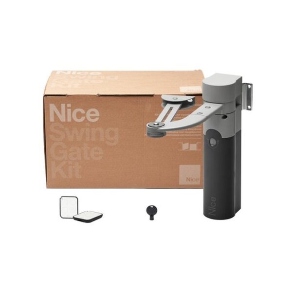 Kit bidirezionale per cancelli a battente con ante fino a 1.8 m, 24 Vdc, montaggio esterno