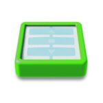 Mini cover, verde felce