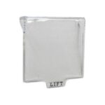 Protezione trasparente per pulsante di allarme EC0020/IC0020. (conf. 10 pz.)