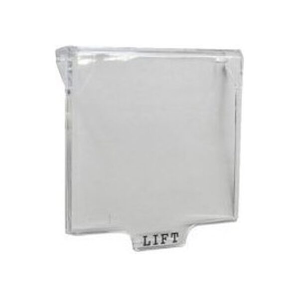 Protezione trasparente per pulsante di allarme EC0020/IC0020. (conf. 10 pz.)