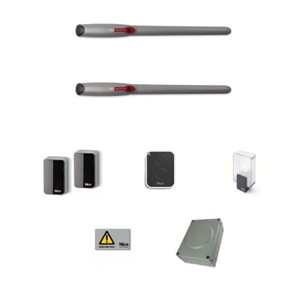 Kit cancelli a battente irreversibile 24V fino a 3m Hi-Speed