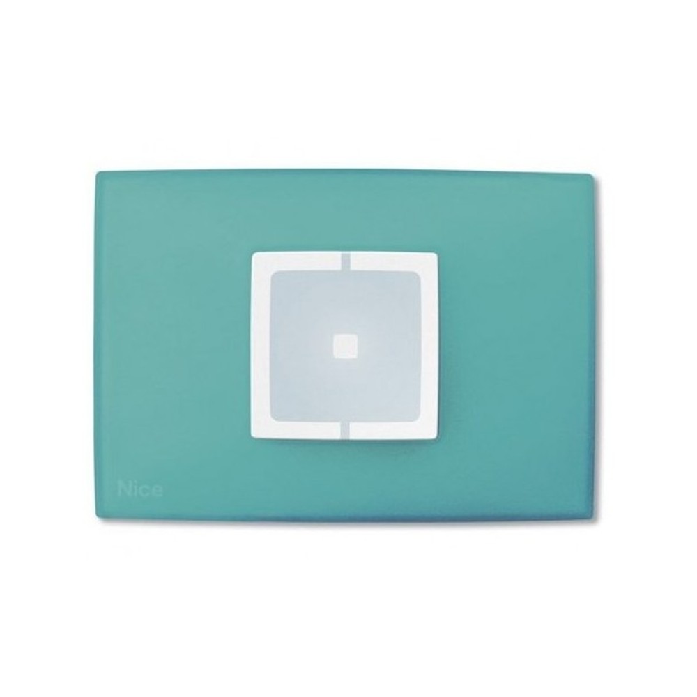 WRS Placca a parete rettangolare, verde acqua - immagine 1