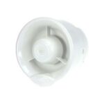 Sirena Wireless bi direzionale serie FireVibes, montaggio a muro, IP65. Colore bianco.