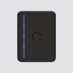 Lettore di prossimità per montaggio a parete. 4 LED. Buzzer. IP34. Contenitore termoplastico colore nero.