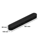 SONOS BEAM GEN.2 BLACK - immagine 3