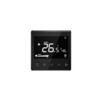 Termostato da incasso Fan2-Control per ventilconvettori a 2 tubi Z-Wave, nero