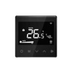 Termostato da incasso Fan4-Control per ventilconvettori a 4 tubi Z-Wave, nero