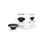 Fibaro The Button FGPB-101-2 - pulsante Z-Wave a batteria per scenari, nero, 868,4 MHz