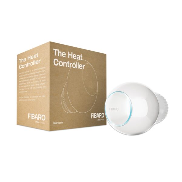 Fibaro The Heat Controller FGT-001 - testa termostatica intelligente Z-Wave per radiatori, 868,4 MHz