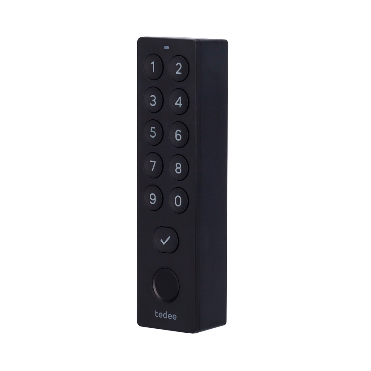 KEYPADPRO Tastierino biometrico Tedee Keypad PRO nero con PIN e impronta digitale Tastierino biometrico Tedee Keypad PRO nero con PIN e impronta digitale