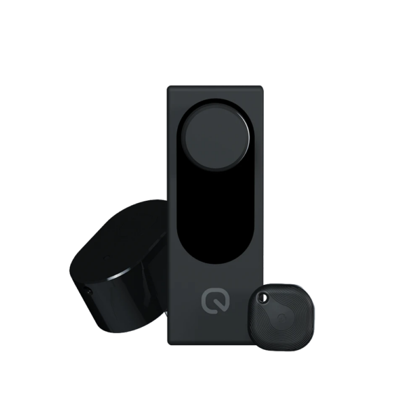 LOQED Pure argento - Pulsante smart. Colore argento