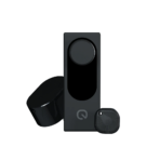 LOQED Pure nera - Pulsante smart. Colore nero