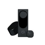 LOQED Pure nera - Pulsante smart. Colore nero