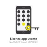 Licenza app utente Nice MyBell IP Keypad MBIPIKEYLIC
