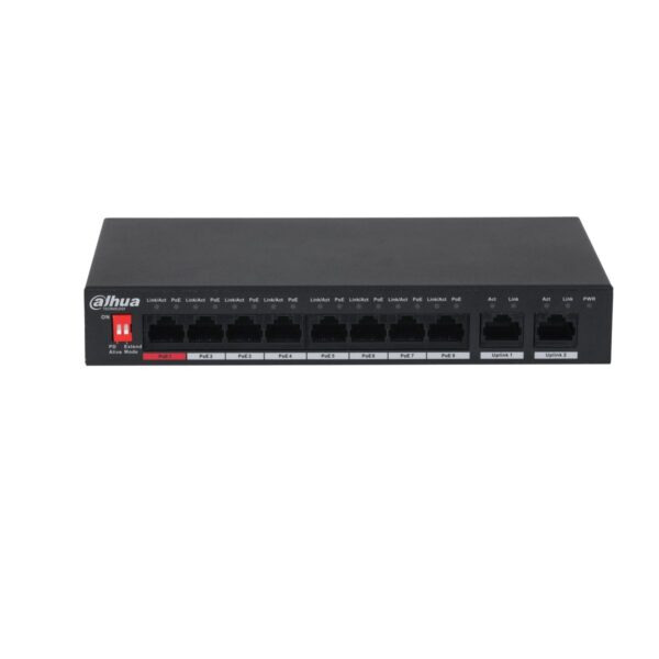 Switch PoE 10 porte (8 PoE 96 W)