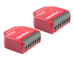 Shelly 1PM Gen4 - confezione da 2 pezzi, Misuratore di energia, Wi-Fi/Zigbee/BT/Matter