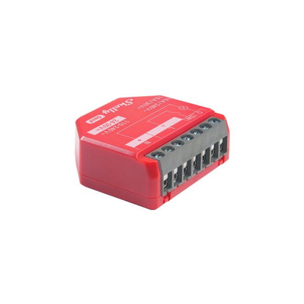 Shelly 1PM Gen4 - confezione da 4 pezzi, Misuratore di energia, Wi-Fi/Zigbee/BT/Matter