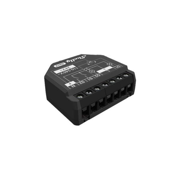 Shelly Plus 2PM Gen3 - confezione da 2 pezzi, Modulo tapparelle e tende, 10A 2 ch. Wi-Fi/BT/Matter